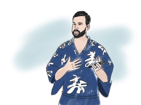 Brennan in Yukata